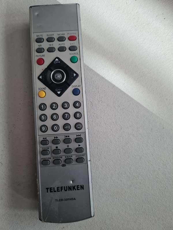 TELEFUNKEN TLCD-32FHDA ORIGINAL REMOTE CONTROL
