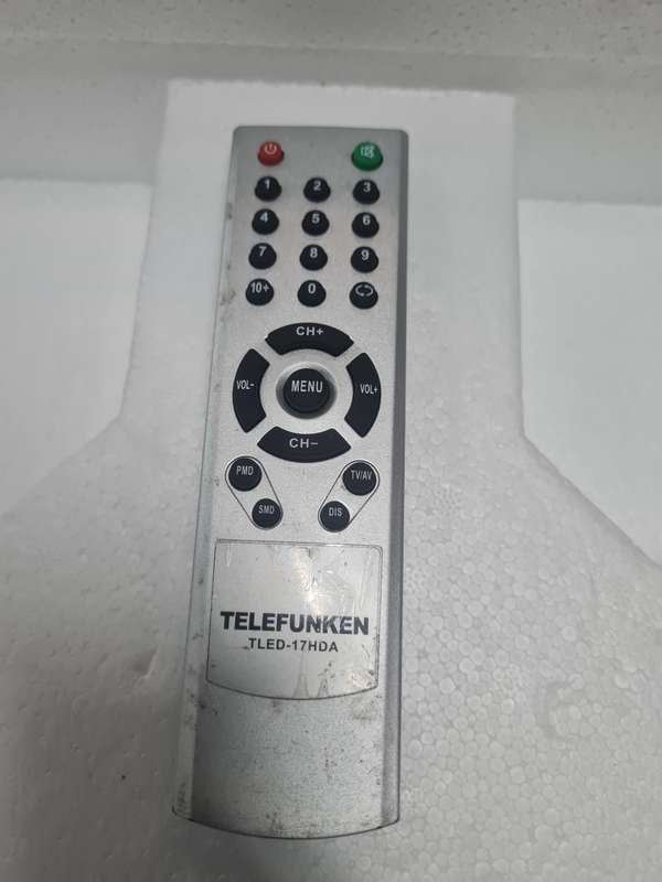 TELEFUNKEN TLED-17HDA TV REMOTE CONTROL