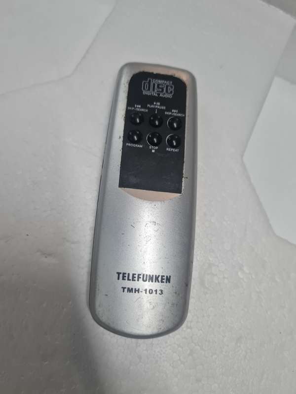 TELEFUNKEN TMH-1013 REMOTE CONTROL FOR CD PLAYER