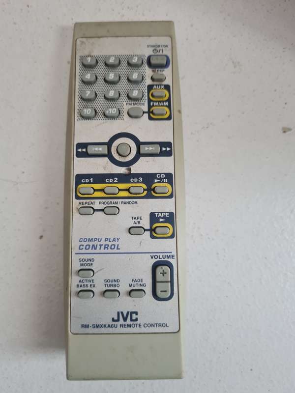 JVC RM- SMXKA6U REMOTE CONTROL