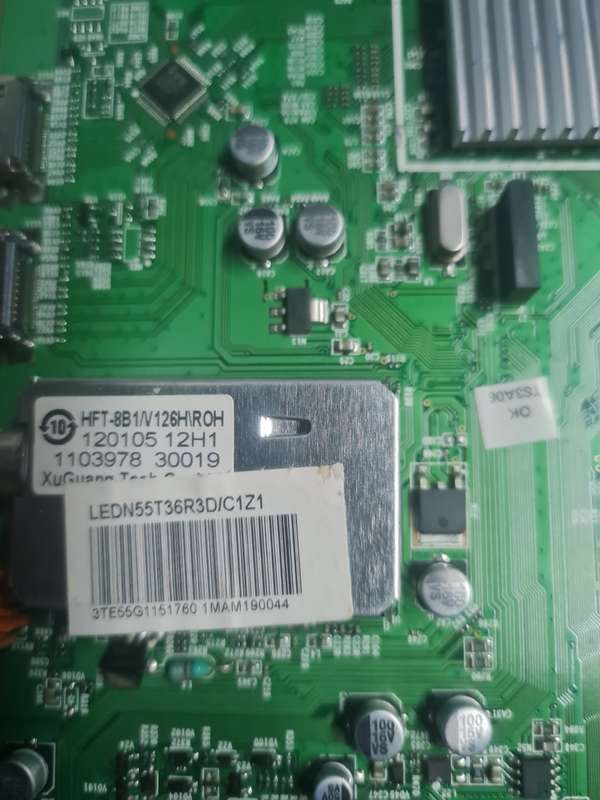 HISENSE LEDN55T36R3D MAIN BOARD