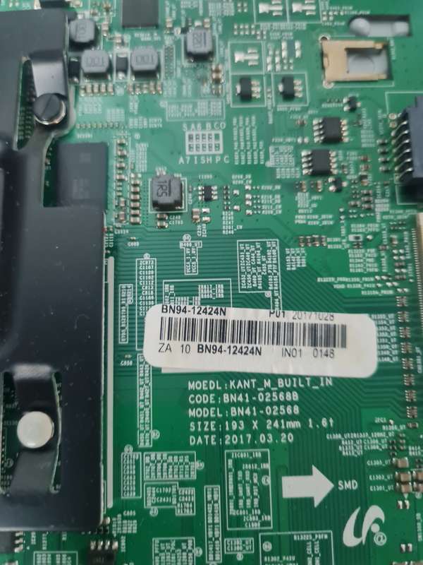 SAMSUNG BN94-12424N SMART TV MAIN BOARD