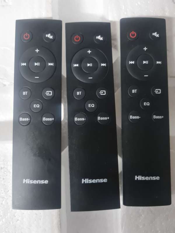 HISENSE HS219 ORIGINAL SOUNDBAR REMOTE CONTROL