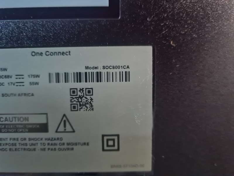 SAMSUNG ONE CONNECT BOX AND CABLE SOC8001CA QN700 SERIES