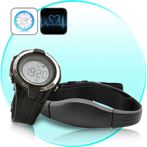 Electromann SA - Heart Rate Monitor Exercise Watch with Chest Belt - H64