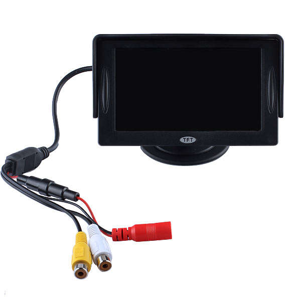 Electromann SA - 4.3" TFT LCD Sunshade Car Reversing Color Camera Monitor Car HD Rear View Monitor