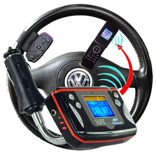 Electromann SA - Bluetooth Car Kit for Bluetooth Calls and MP3 Music - 7900-2gen