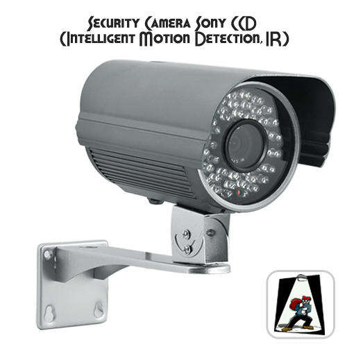 Electromann SA - Security Camera with 1/3 Inch Sony CCD - Intelligent Motion Detection, IR