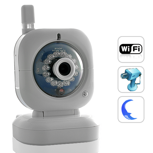 Electromann SA - Wired / Wireless IP Security Camera with Nightvision and iPhone 4 Support