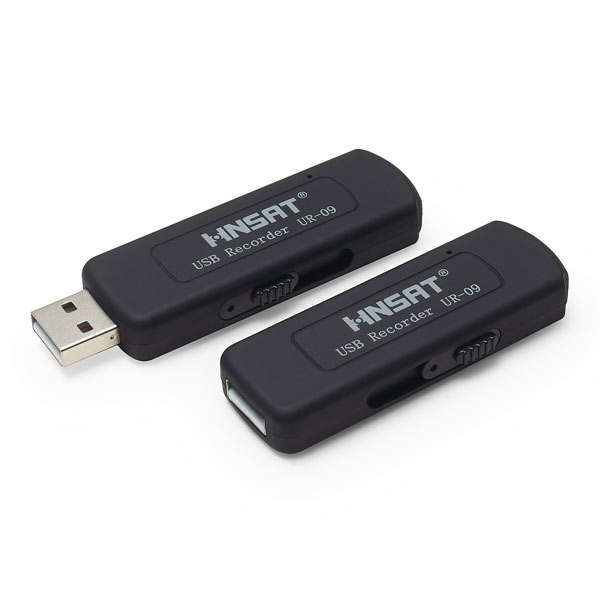 Electromann - HNSAT UR-09 Mini 4GB Memory USB Flash Drive Digital Audio Voice Recorder Dictaphone