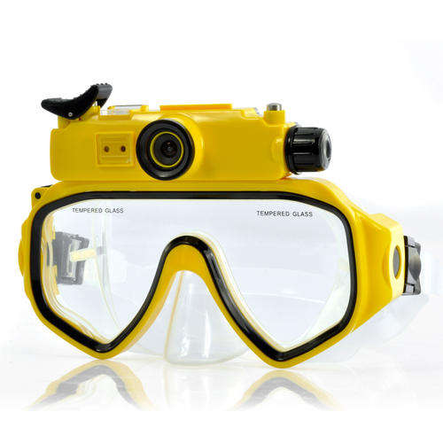 Special!!! Electromann - Underwater Scuba Mask DVR - HD 720p, Wide Angle Lens, 8GB Memory - DC34-N1