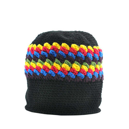Electromann - Beanie Hat with Built-in Headphones (Retro Rasta)