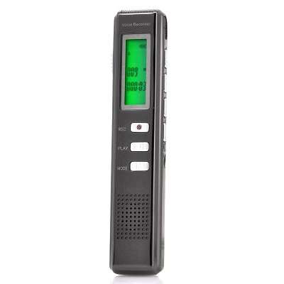 Digital Voice Recorder - Voice Activated Recording, Metal Design, 4GB - G502