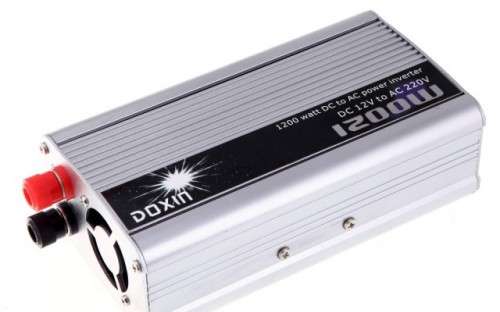 1200W WATT DC 12V to AC 220V Portable Car Power Inverter Charger Converter Transformer