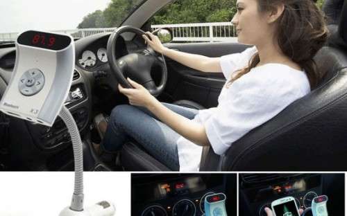 Bluetooth MP3 Player FM Transmitter Hands-free Car Kit Charger for iPhone 5 4s 4 6 6plus