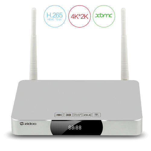 ZIDOO X9 Android TV Box - 4K, 1080p, Quad Core, KODI- E514