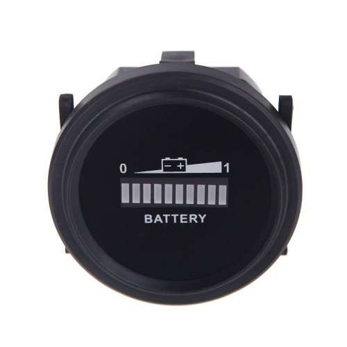 DIGITAL BATTERY STATUS CHARGE INDICATOR MONITOR