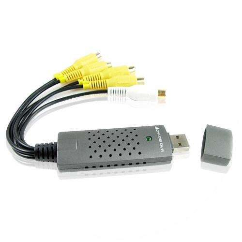 4 Channel Video USB DVR + Audio