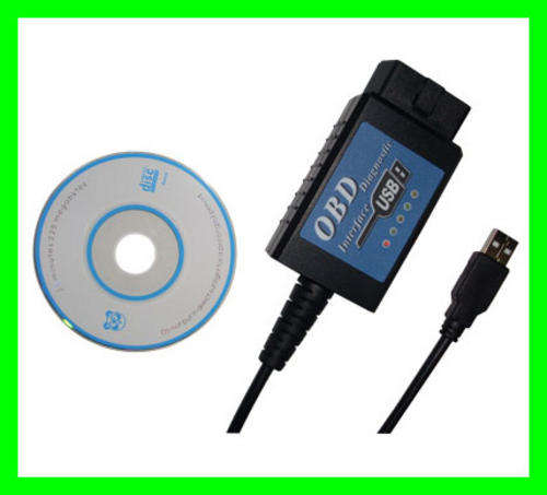 OBDII OBD2 USB CAN auto PC scantool USB cable v1.3a B03
