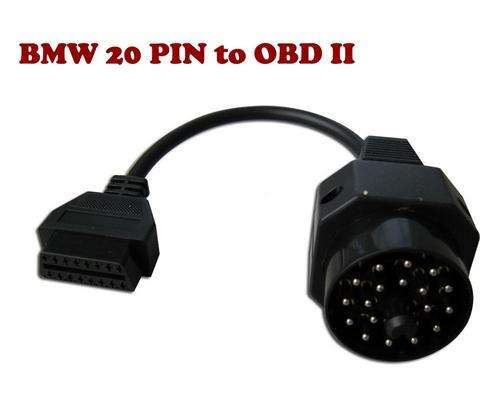 OBD BMW 20 PIN to 16 PIN Female Adaptor Cable OBD2 B24