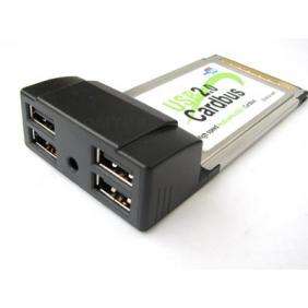 USB 2.0 4 Port HUB PCMCIA Cardbus USB Cable