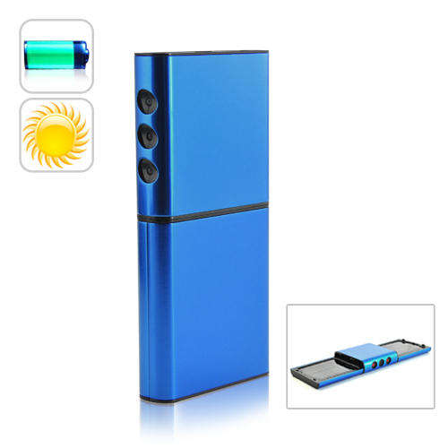Solar Charger and Battery with Dual Charging Panels - S27