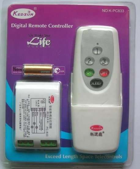 Wireless 2 WAY 220V Remote Control Switch