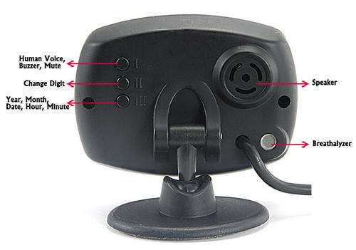 Parking Pilot - Parking Sensor + Special Breathalyzer Function - J18