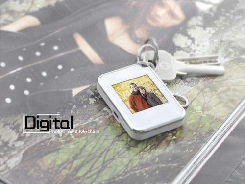 1.5 Inch Digital Picture Frame Keychain (DPF Mate) - F36