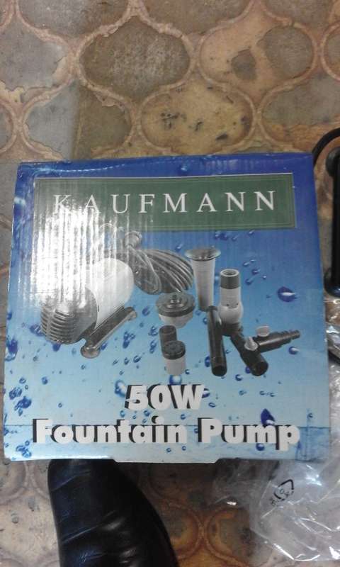 Fountain Pump 50W with accessories