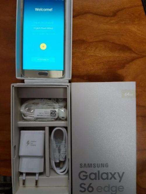 Samsung S6 Edge 64GB Gold Platinum Edition immaculate condition