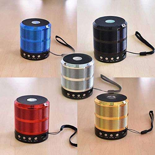 Mini Super Bass Splash Proof Wireless Bluetooth Speaker