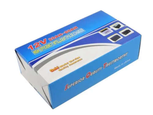 Battery Charger 20A ~ 80AH 12V Intelligent Pulse Battery Charger.