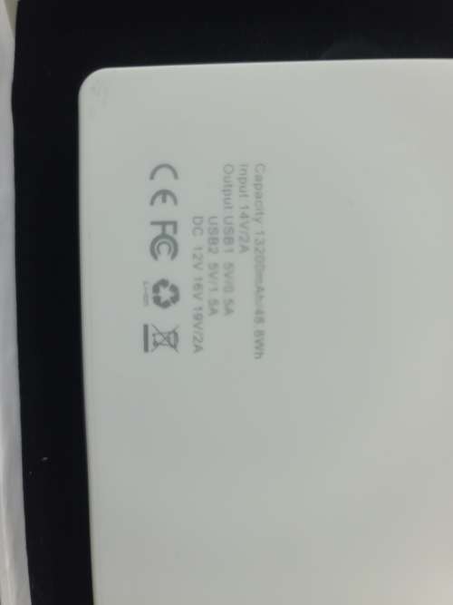 Router/Laptop UPS (13200mAh) **LOAD SHEDDING** Backup Battery Power Bank(48.8Wh) - 12V/16V/19V
