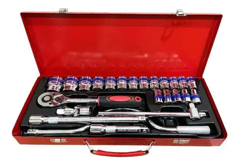 Professional Socket Toolset 25pc - 1/2inch Drive