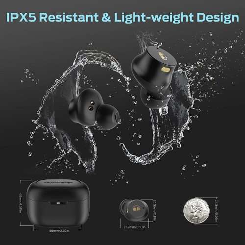 MONSTER N-Lite 200 Airlinks Wireless Earbuds - Black