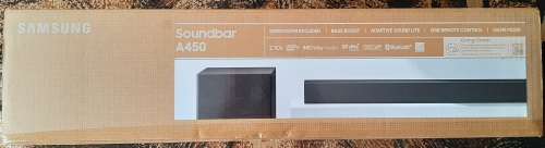 BRAND NEW SAMSUNG A450 2.1 CH 300W SOUNBAR WITH SUBWOOFER