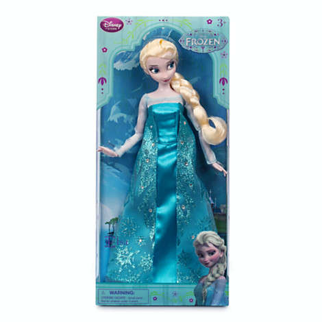 In Stock: Disney Store - Elsa Classic Doll - Frozen - 12''