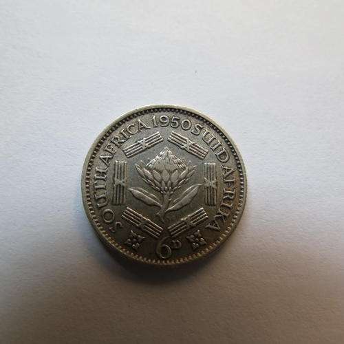 Top Grade 1950 6p x 2 - bid per coin