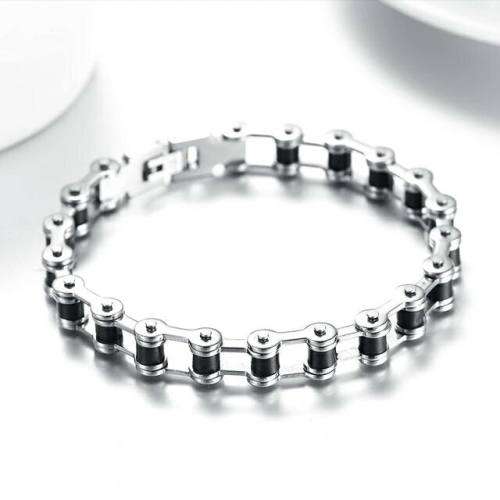 Bike Chain Style Bracelet Stainless Steel