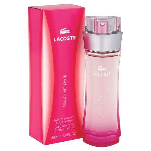 Lacoste Touch Of Pink Eau de Toilette Spray 100ml *selling out old stock*