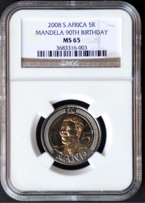 2008 Mandela 90th Birthday MS65