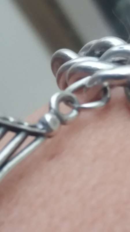 Stunning Vintage Solid Sterling Silver Charm Bracelet   -  weight 46 grams - Immaculate Condition