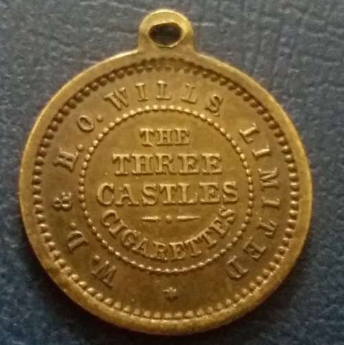 ANGLO BOER WAR  WD & HO WILLS  LTD ADVERTISING MEDAL  - A GENTLEMAN IN KHAKI  - HIGH GRADE