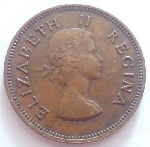 SAU 1953 HALF  PENNY - VERY  DECENT COIN