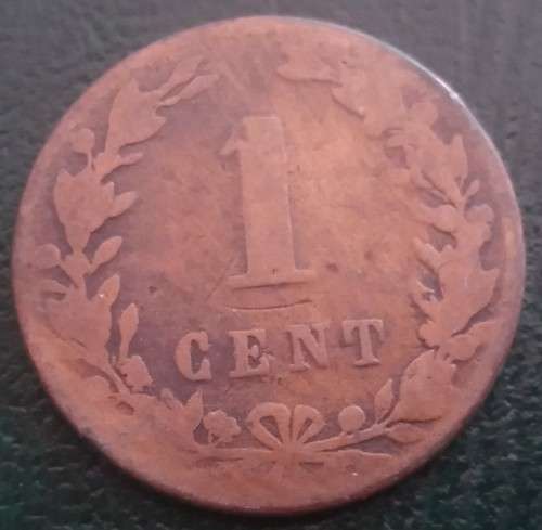 NETHERLANDS 1883 ONE CENT
