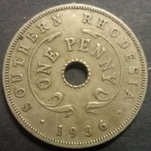 SOUTHERN RHODESIA 1936  PENNY