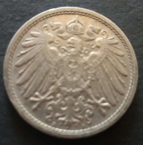 RESERVED FOR JAN ONLY 10 PFENNIG  1908A  DEUTSCHES REICH GERMAN COIN