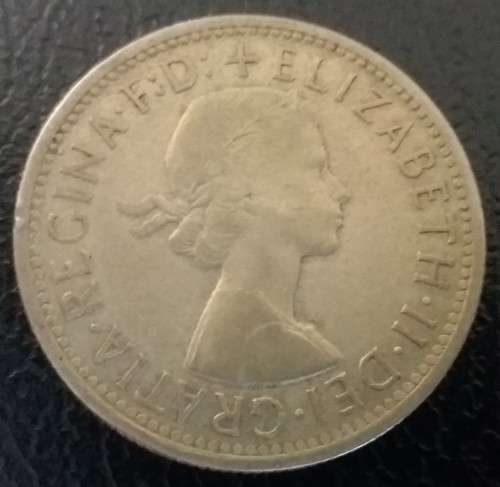 Australia Silver 1956 Florin