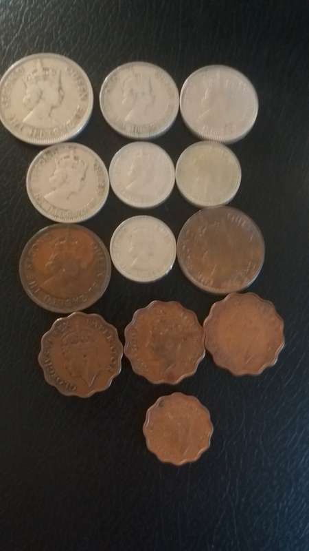 CYPRUS LOT OF COINS - 13 IN TOTAL